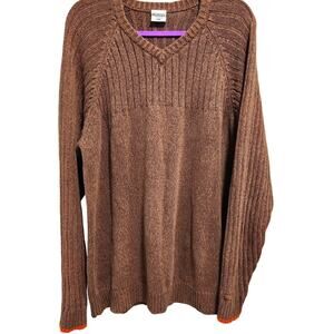 Mens columbia brand v-neck sweater - size L